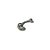 Barbell Curvo Bolinha Strass - Imagem 7