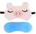 Máscara Para Dormir Bichinhos - Imagem 2