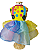 Fantasias PET Palhacinhos - Imagem 1