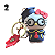 Chaveiro Sanrio Luxo - Imagem 2