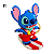 Chaveiro Stitch Luxo - Imagem 9