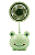Mini ventilador de mesa bichinhos - Imagem 1