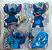 Kit cartela adesiva Stitch - Imagem 3