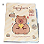Caderneta Capa Plástica com Caneta - Capivara - Imagem 2