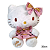 Pelúcia Turma Hello Kitty 25cm 30cm 40cm Cinnamoroll Kuromi My Melody Super Macia - Imagem 6
