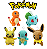 Chaveiro de Pelúcia Pokémon - Imagem 1