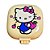 Escova Dobrável com Espelho Turma da Hello Kitty – Praticidade e Estilo - Imagem 2