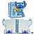 Caderneta Cartonada Stitch 10x10 cm Disney - Imagem 4