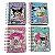 Mini Caderno Turma da Hello Kitty – Capa com Água e Glitter - Imagem 1