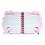 Caderno Hello Kitty 80 Folhas Pautado Decorado com Pompom Papelaria Fofa - Imagem 3