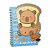 Mini Caderno Capivara com Espiral Capa Dura 60 Folhas Agenda Escolar Fofa - Imagem 3