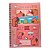 Caderno Capivara A5 Capa PVC 44 Folhas Coloridas Espiral Papelaria Fofa - Imagem 3