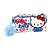 Necessaire Hello Kitty Transparente Estojo Organizador Multiuso PVC Sanrio com Zíper - Imagem 2