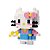 Bloco de Montar Qman Personagens Anime Hello Kitty Kuromi My Melody Pikachu Mini Blocks +400 Peças - Imagem 1