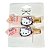 Presilha de Cabelo Hello Kitty Kit 2 Unidades Grampo Infantil Kawaii - Imagem 2