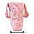 Bolsa Matelassê Hello Kitty Feminina Com Bolso Interno Ecobag Kawaii - Imagem 6