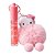 Lip Gloss Hello Kitty Com Chaveiro E Pompom Kawaii - Imagem 3