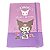 Caderno Kuromi A5 Capa Dura com Elástico 80 Folhas Quadriculadas - Imagem 2