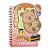 Mini Caderno Capivara Capa Dura Espiral 60 Folhas Agenda Escolar FofaMini caderno com estampa de capivara, perfeito para - Imagem 5