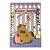 Caderno Capivara A5 58 Folhas Espiral Capa com Hot Stamping Papelaria Fofa - Imagem 2