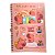 Caderno Capivara A5 Capa PVC 44 Folhas Espiral Papelaria Fofa - Imagem 1