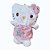 Chaveiro de Pelúcia Hello Kitty Rosa Kawaii Para Bolsa Mochila - Imagem 6