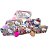 Necessaire Hello Kitty Transparente Estojo Organizador Multiuso PVC Sanrio com Zíper - Imagem 2