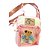Mini Bolsa Capivara Nécessaire Infantil com Zíper Porta Objetos Fofa - Imagem 2