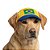 Boné Pet Brasil com Bandeira Bordada – Acessório Estiloso para Cães e Gatos - Imagem 1