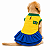 Vestido Pet Seleção Brasileira – Roupa para Cachorro e Gato - Imagem 5