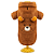 Casaco Pet Urso em Fleece – Roupa de Inverno para Cachorros e Gatos - Imagem 3