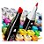 Kit Canetas Touch Marcadores Artísticos – 24, 60 ou 120 Cores - Imagem 1