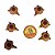 Marca Texto Spinner Giratório Capivara e Hello Kitty em Silicone - Imagem 5