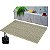 Tapete Sisal Sala Quarto Escritório Clean Bege S-479 Antiderrapante - Imagem 1