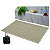 Tapete Sisal Sala Quarto Escritório Bege Clean S-476 Antiderrapante - Imagem 1