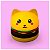 Luminária Abajur de mesa Grande Hamburgatinho Kawaii Burguer - Imagem 2