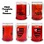 Caneca Gel 300ml Oficial Licenciado Presente Top Times Flamengo - Imagem 3