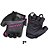Par Luvas Ciclismo Meio Dedo Dvorak D8203 Bike Rosa P - Imagem 2
