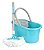 Mop Balde Spin Giratório Limpeza Esfregão 360 6L Centrifuga - Imagem 3
