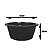 Bacia Canelada Multiuso 52cm 30 Litros Simples Preta - Imagem 4