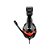 Headset Gamer Warrior Harve P2 Vermelho Ph101 Multilaser - Imagem 3