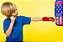 Kit Boxe Infantil Saco De Pancada e Luvas Brinquedo Esporte - Imagem 10