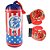Kit Boxe Infantil Saco De Pancada e Luvas Brinquedo Esporte - Imagem 2