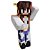 Boneco Minecraft Pelúcia Streamers Youtubers Cosmo Kids - Imagem 17