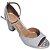 Sandalia Feminina Salto Grosso Medio Glitter Vizzano 6262406 - Imagem 3