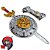 2 Kits Medieval Espada Manopla Luta Escudo Redondo Infantil Escudo - Imagem 9