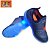 Tênis Infantil Led Flex Light Kidy Luzes Pisca Pisca Marinho e Vermelho Aranha - Imagem 3