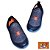 Tênis Infantil Led Flex Light Kidy Luzes Pisca Pisca Marinho e Vermelho Aranha - Imagem 6