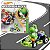 Carrinho Mario Kart Hot Wheels 1:64 Original - Mattel Gbg25 Yoshi Pipe Flames - Imagem 3