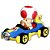 Carrinho Mario Kart Hot Wheels 1:64 Original - Mattel Gbg25 Toad Mach 8 - Imagem 1